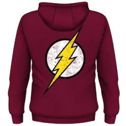 DC: Zipped Hoodie: The Flash -Fashion Select Toys Store 993bdc1bdc50dd87b241e47774f1954b9f3c