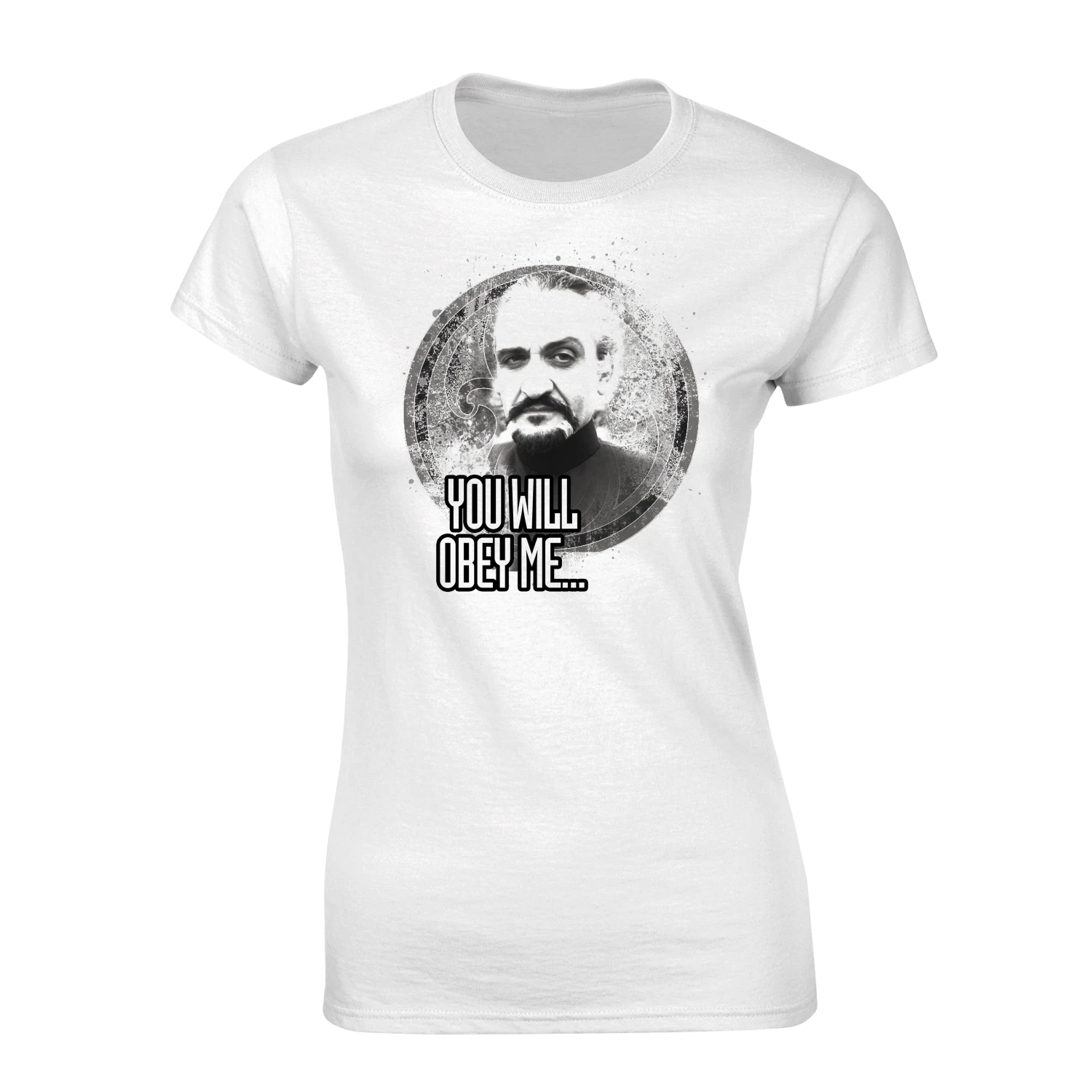 Doctor Who: Women's Fit T-Shirt: The Master You Will Obey Me 3 Doctor Who: Women's Fit T-Shirt: The Master You Will Obey Me