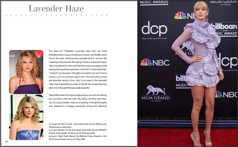 Taylor Swift: And The Clothes She Wears (Hardcover) 8 Taylor Swift: And The Clothes She Wears (Hardcover) - Image 6