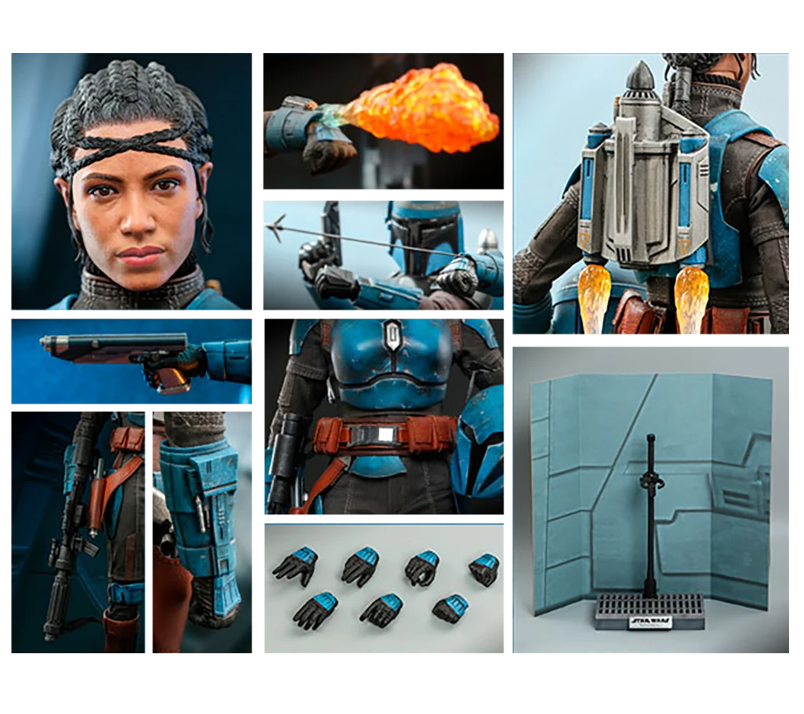 Star Wars: The Mandalorian: Hot Toys Action Figure: Koska Reeves 3 Star Wars: The Mandalorian: Hot Toys Action Figure: Koska Reeves