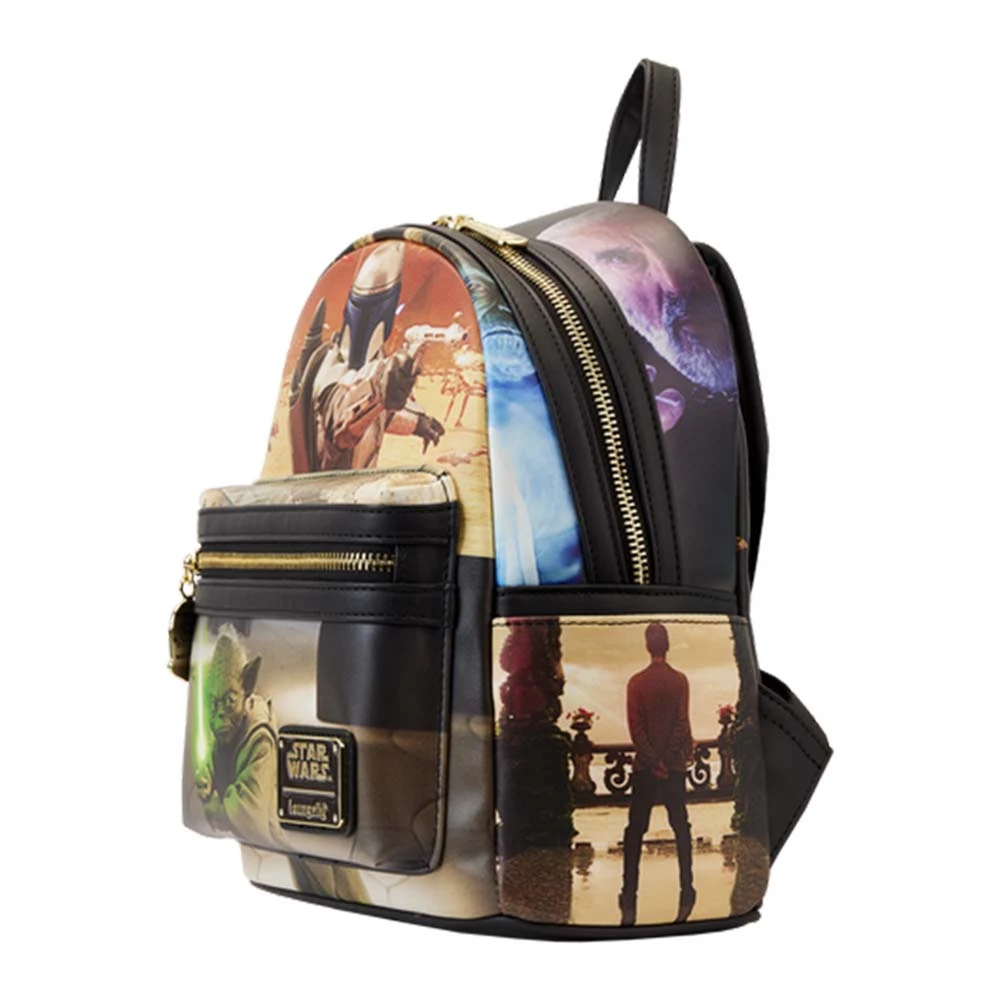 Star Wars: Attack Of The Clones: Loungefly Mini Backpack: Scenes 5 Star Wars: Attack Of The Clones: Loungefly Mini Backpack: Scenes - Image 3
