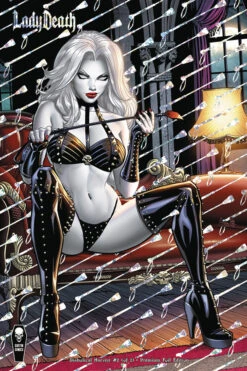 Lady Death: Diabolical Harvest #2 (Cover C Spay Premium Foil Variant)