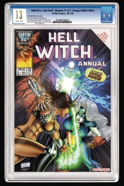 Hellwitch Vs. Lady Death: Wargasm #1 (Cover G Homage Slabbed)