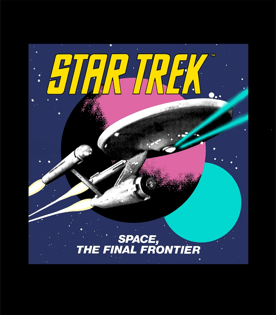 Star Trek: Titan Collection: T-Shirt: Space, The Final Frontier 4 Star Trek: Titan Collection: T-Shirt: Space, The Final Frontier - Image 2