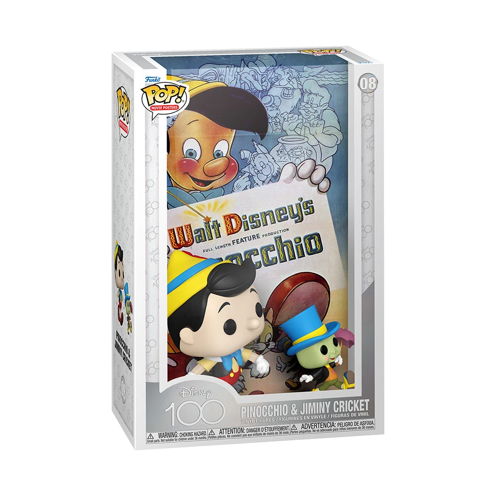 Pinocchio: Pop! Vinyl Figure: Movie Poster 4 Pinocchio: Pop! Vinyl Figure: Movie Poster - Image 2