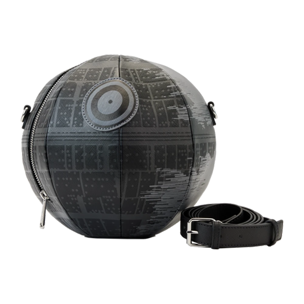 Star Wars: Return Of The Jedi: 40th Anniversary: Loungefly Figural Cross Body Bag: Death Star 3 Star Wars: Return Of The Jedi: 40th Anniversary: Loungefly Figural Cross Body Bag: Death Star