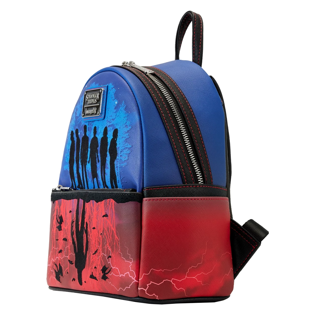 Stranger Things: Loungefly Mini Backpack: Upside Down Shadows 5 Stranger Things: Loungefly Mini Backpack: Upside Down Shadows - Image 3