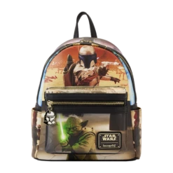 Star Wars: Attack Of The Clones: Loungefly Mini Backpack: Scenes