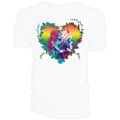 Batman: T-Shirt: Harley & Ivy Pride By Jen Bartel (White)