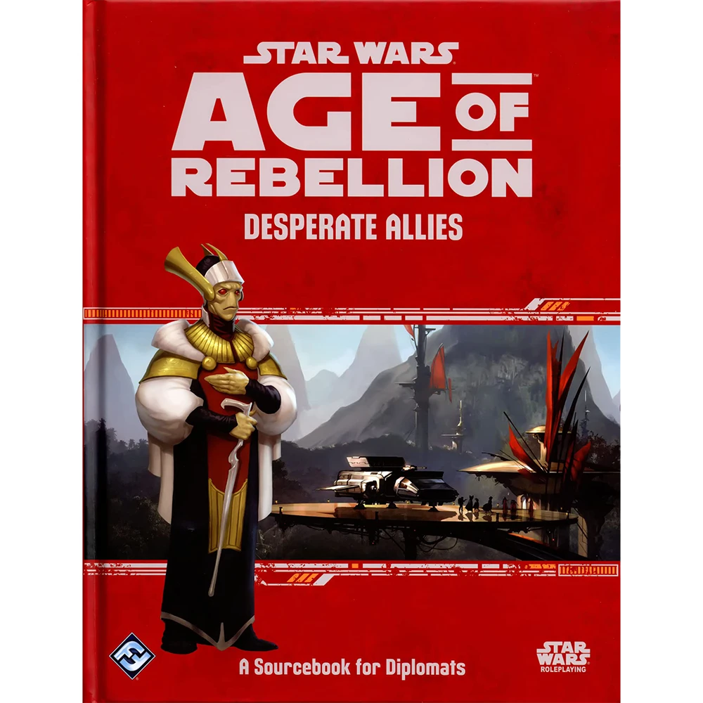 Star Wars: Age Of Rebellion: Sourcebook: Desperate Allies (Hardcover) 3 Star Wars: Age Of Rebellion: Sourcebook: Desperate Allies (Hardcover)