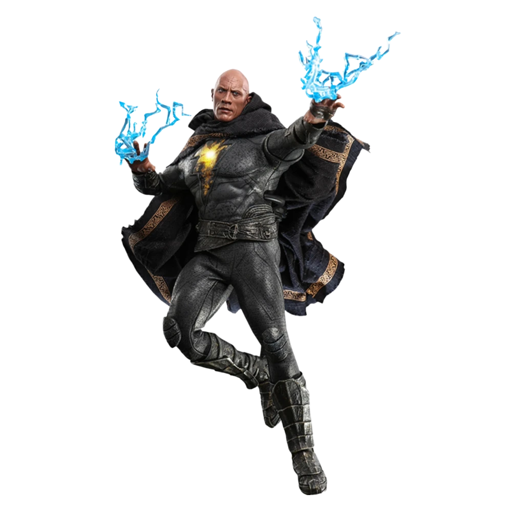 Black Adam: Hot Toys 1:6 Scale Action Figure: Black Adam 3 Black Adam: Hot Toys 1:6 Scale Action Figure: Black Adam