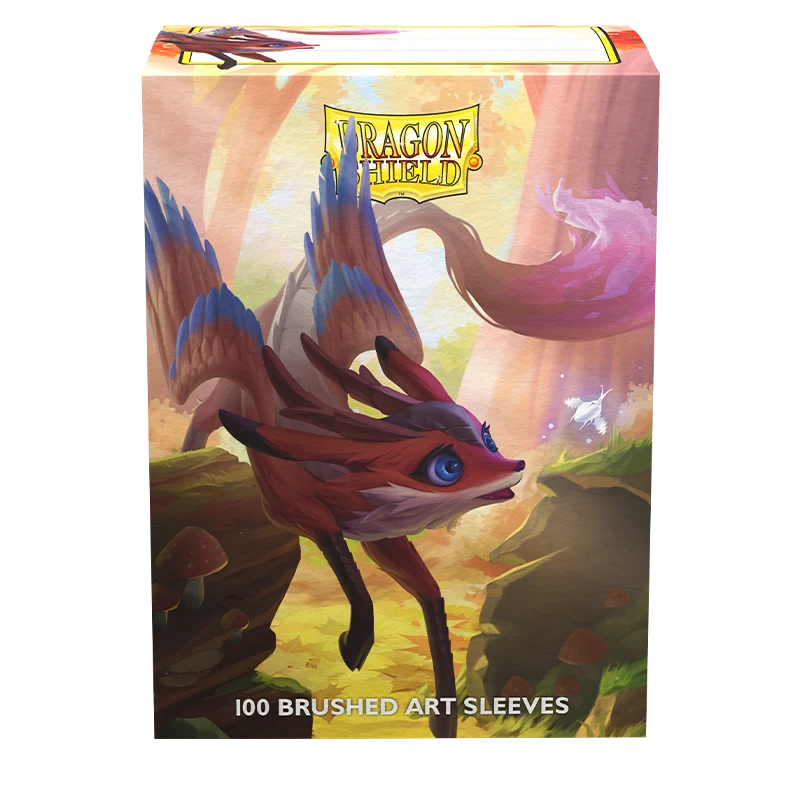 Dragon Shield: Brushed Art Sleeves: Standard Size: The Fawnix (100) 3 Dragon Shield: Brushed Art Sleeves: Standard Size: The Fawnix (100)