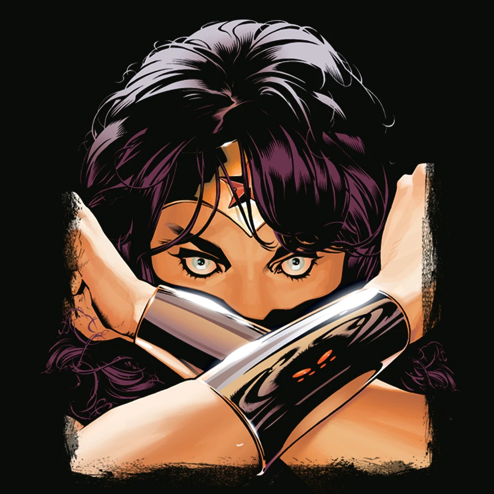 Wonder Woman: T-Shirt: Wonder Woman #152 By Adam Hughes 4 Wonder Woman: T-Shirt: Wonder Woman #152 By Adam Hughes - Image 2