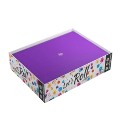 Gamegenic: Magnetic Dice Tray: Rectangular: Black/Purple