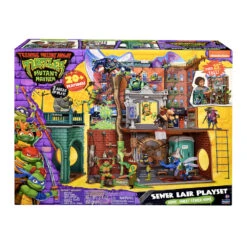 Teenage Mutant Ninja Turtles: Mutant Mayhem Sewer Lair Playset -Fashion Select Toys Store ad27f5e94403c762d6c67c10e228f1295611