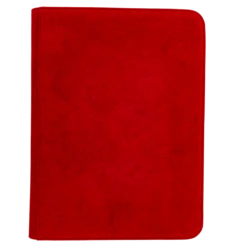 Ultra Pro: Binder: Vivid Deluxe Zippered: Red (9-Pocket)