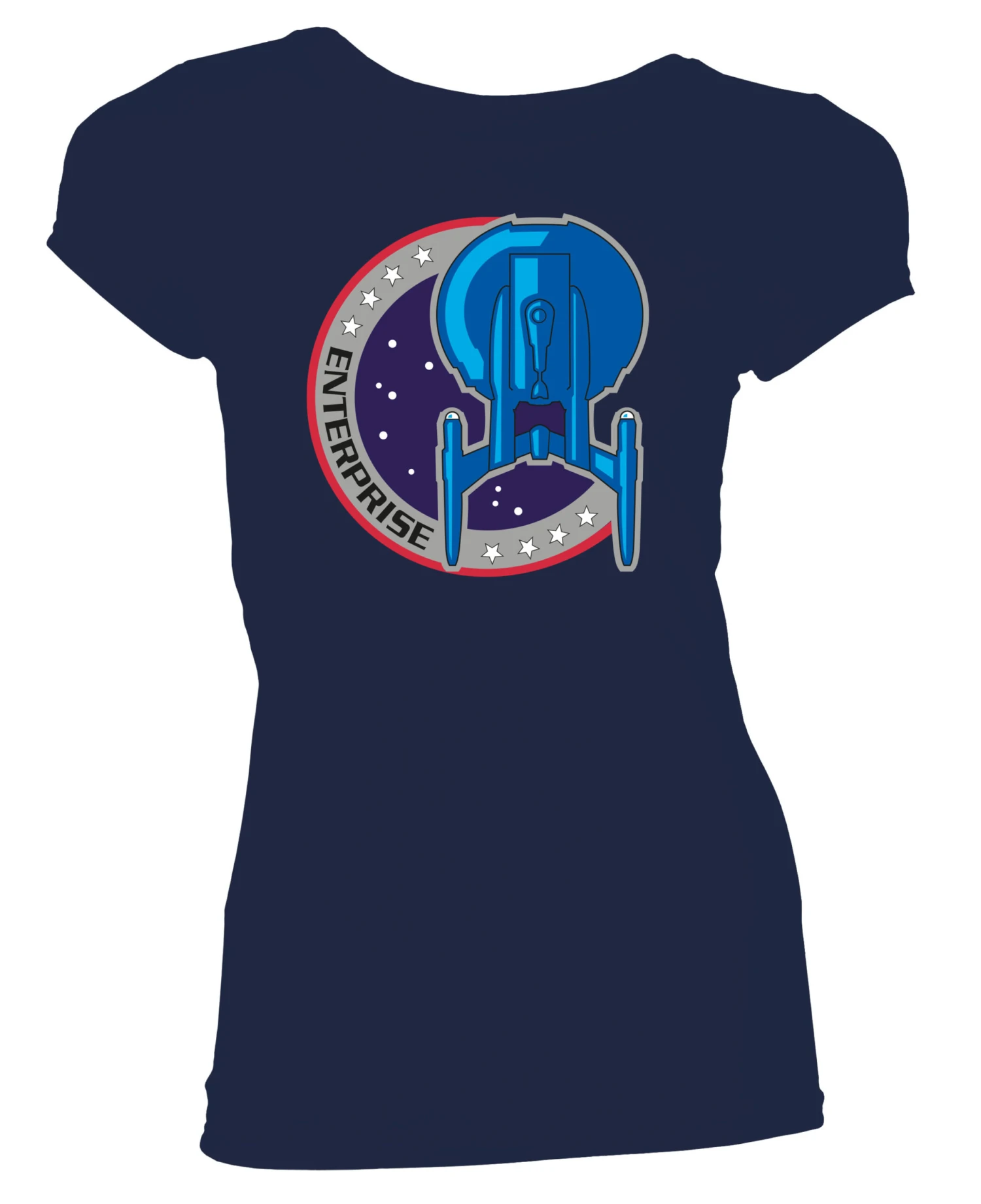 Star Trek: Enterprise: Women's Fit T-Shirt: Uniform Patch 3 Star Trek: Enterprise: Women's Fit T-Shirt: Uniform Patch