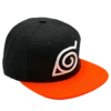 Naruto Shippuden: Snapback Cap: Konoha (Black & Orange) 1 Naruto Shippuden: Snapback Cap: Konoha (Black & Orange) -Fashion Select Toys Store b33c24b6ac27600213cbca47df5c2d56bf37