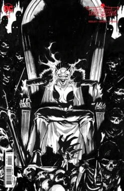 Knight Terrors: Angel Breaker #1 (Cover F Matteo Lolli Black & White Card Stock Variant)