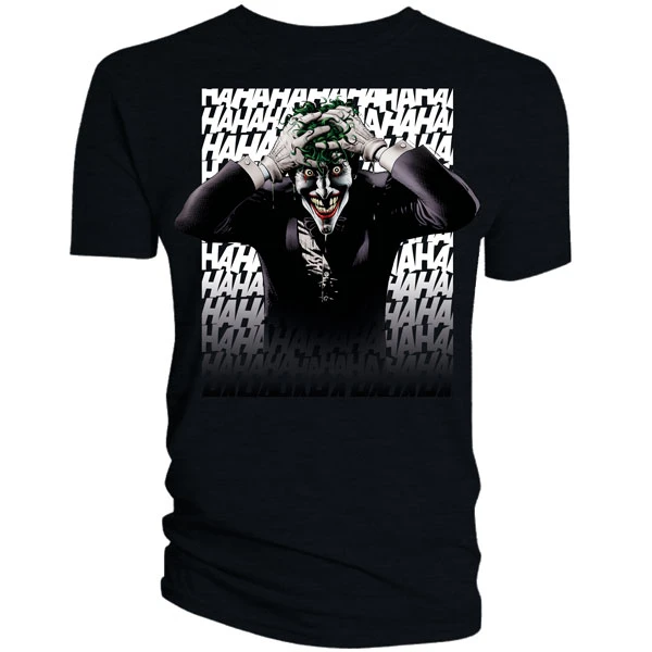 Batman: T-Shirt: The Joker Hahaha By Brian Bolland 3 Batman: T-Shirt: The Joker Hahaha By Brian Bolland