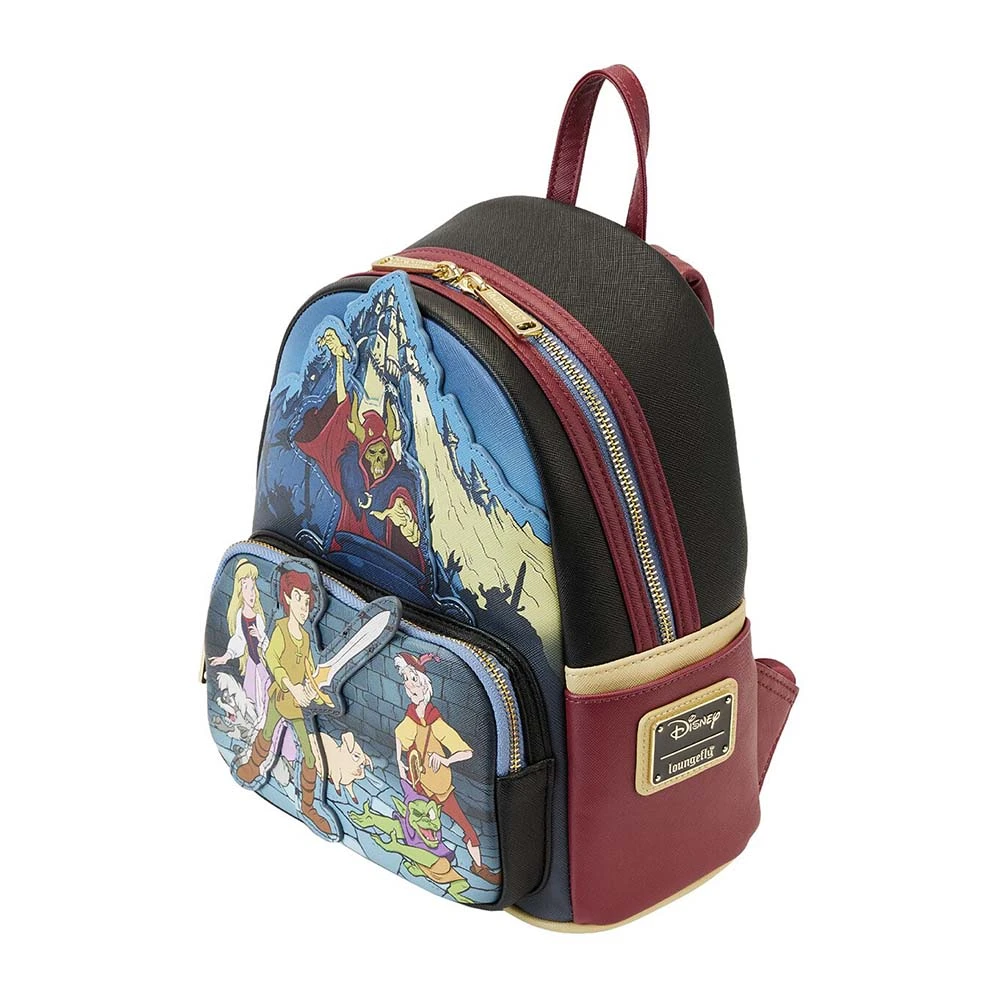 Disney: The Black Cauldron: Loungefly Mini Backpack: Film Scene 4 Disney: The Black Cauldron: Loungefly Mini Backpack: Film Scene - Image 2