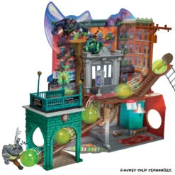 Teenage Mutant Ninja Turtles: Mutant Mayhem Sewer Lair Playset -Fashion Select Toys Store b59c6e0d251c45a6d1e8b37fc09f989d0b85