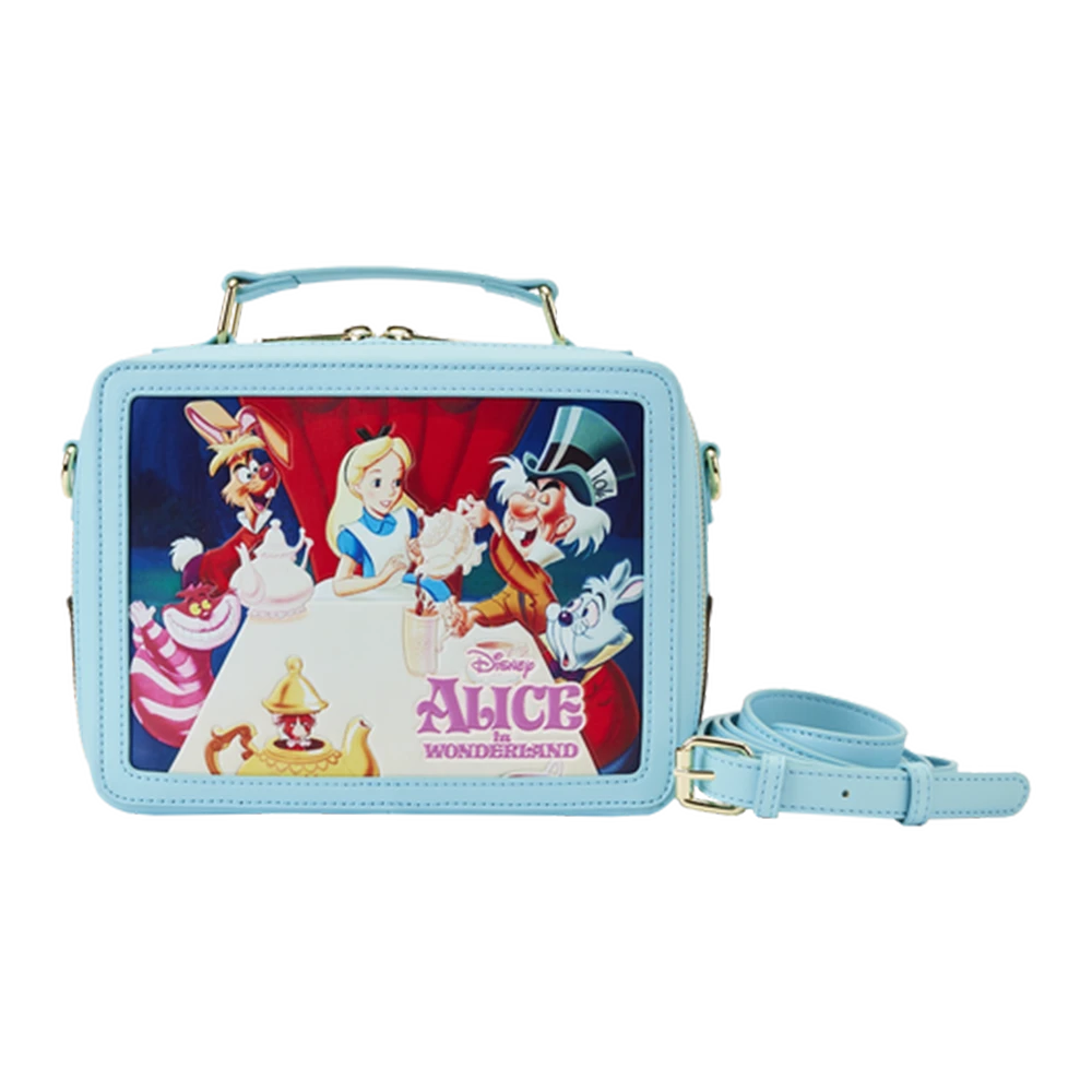 Disney: Alice In Wonderland: Loungefly Cross Body Lunch Box: Classic Movie 6 Disney: Alice In Wonderland: Loungefly Cross Body Lunch Box: Classic Movie - Image 4