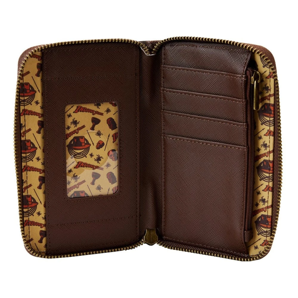 Indiana Jones: Raiders Of The Lost Ark: Loungefly Zip-Around Wallet 5 Indiana Jones: Raiders Of The Lost Ark: Loungefly Zip-Around Wallet - Image 3