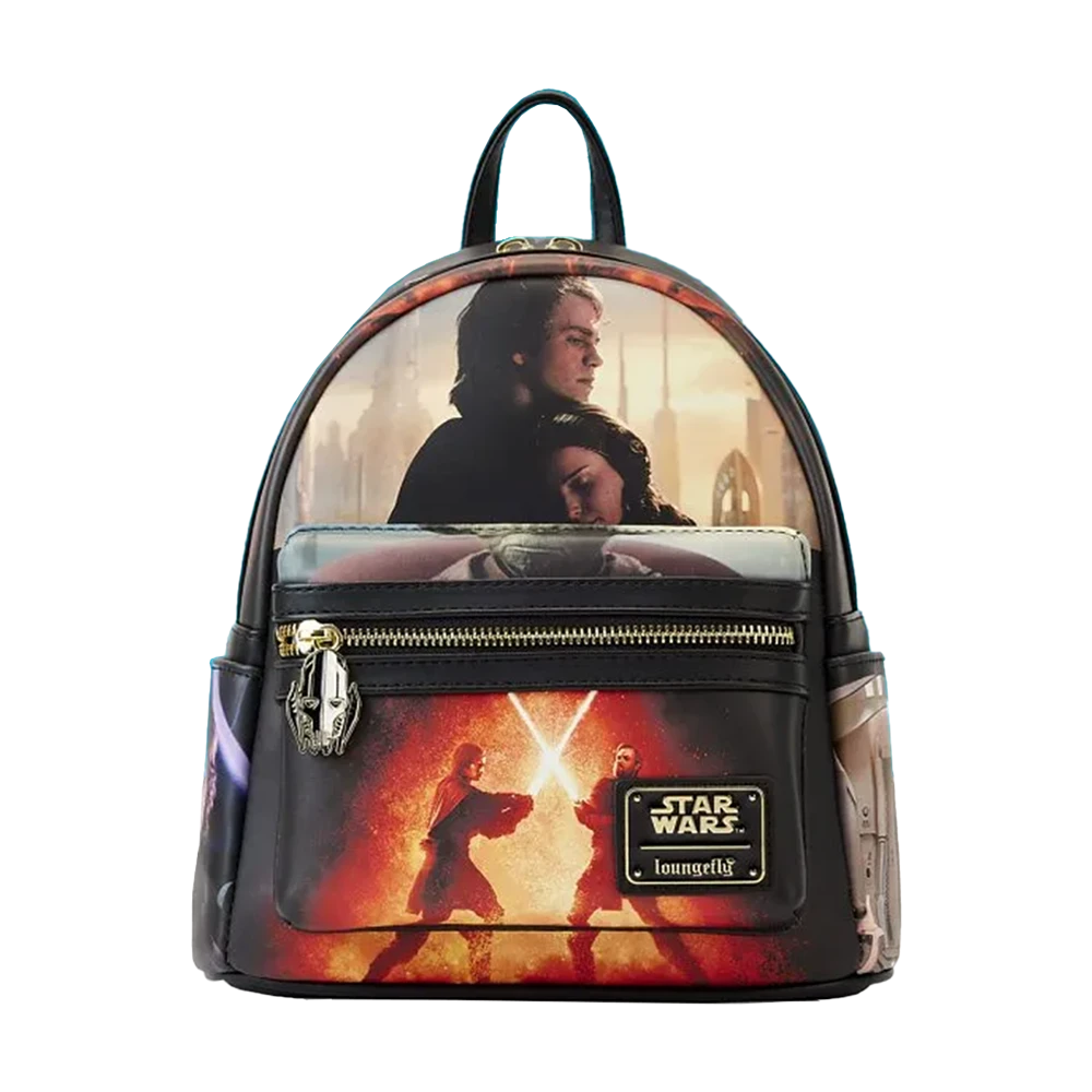Star Wars: Revenge Of The Sith: Loungefly Mini Backpack: Scene 9 Star Wars: Revenge Of The Sith: Loungefly Mini Backpack: Scene - Image 7