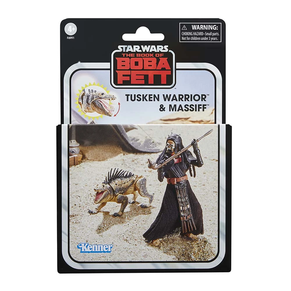 Star Wars: Vintage Collection Action Figure 2-Pack: Tusken Warrior & Massiff 5 Star Wars: Vintage Collection Action Figure 2-Pack: Tusken Warrior & Massiff - Image 3