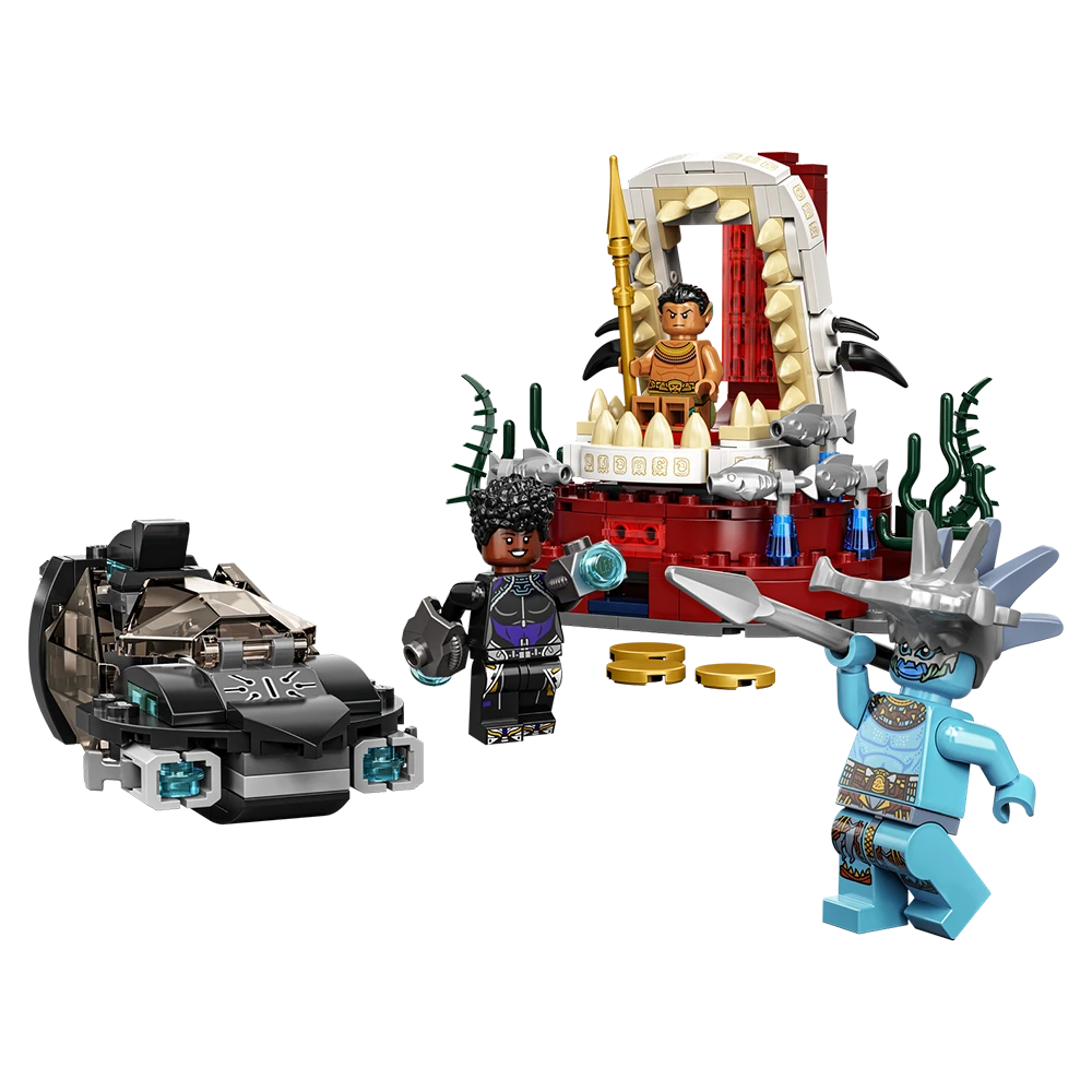 LEGO: Black Panther: Wakanda Forever: King Namor's Throne Room 3 LEGO: Black Panther: Wakanda Forever: King Namor's Throne Room
