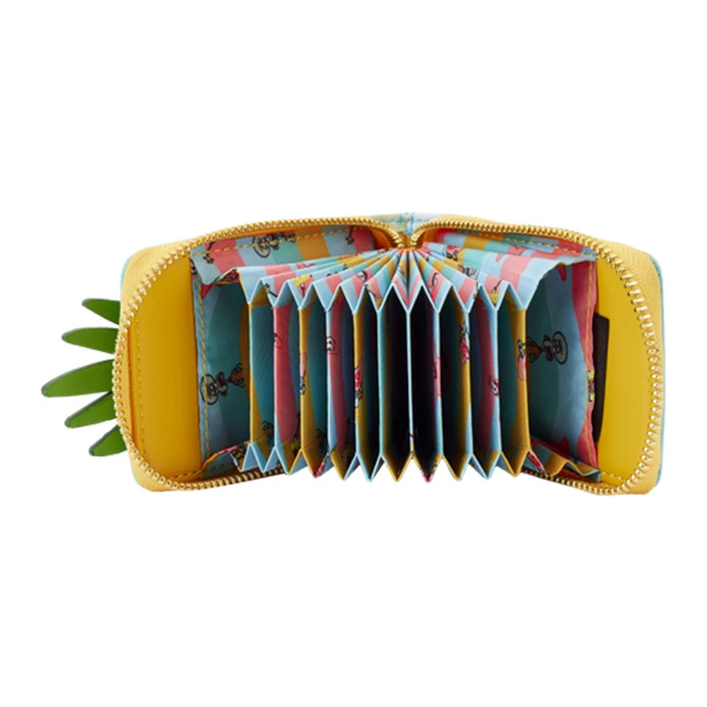 Spongebob Squarepants: Loungefly Accordion Wallet: Pineapple House 4 Spongebob Squarepants: Loungefly Accordion Wallet: Pineapple House - Image 2