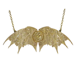House Of The Dragon: Double Hung Necklace: Targaryen Dragon