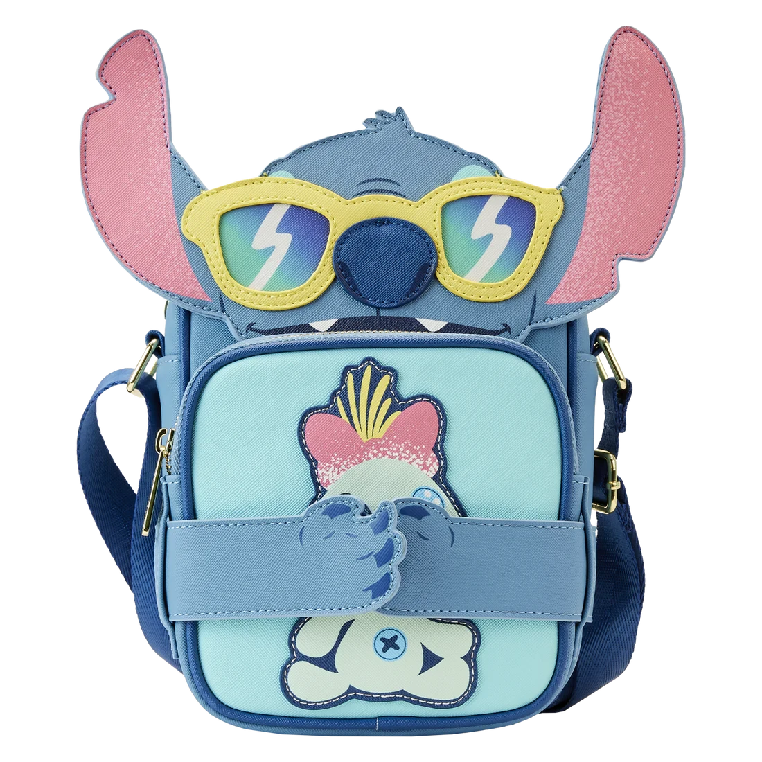 Disney: Lilo & Stitch: Loungefly Crossbuddy Bag: Stitch Beach Day 6 Disney: Lilo & Stitch: Loungefly Crossbuddy Bag: Stitch Beach Day - Image 4
