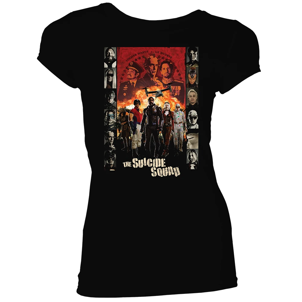 The Suicide Squad: Women's Fit T-Shirt: All Out War! 3 The Suicide Squad: Women's Fit T-Shirt: All Out War!