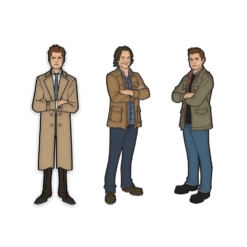 Scoobynatural: Enamel Pin Badge Set