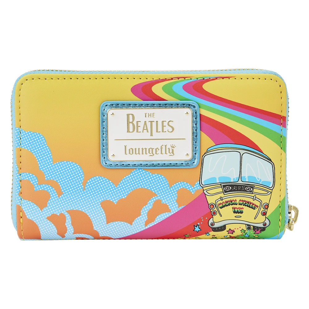 The Beatles: Loungefly Zip-Around Wallet: Magical Mystery Tour Bus 6 The Beatles: Loungefly Zip-Around Wallet: Magical Mystery Tour Bus - Image 4