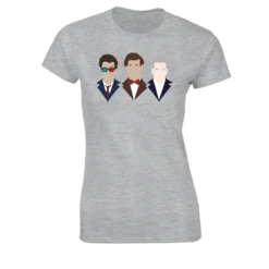 Doctor Who: Women's Fit T-Shirt: A Trio Of Doctors