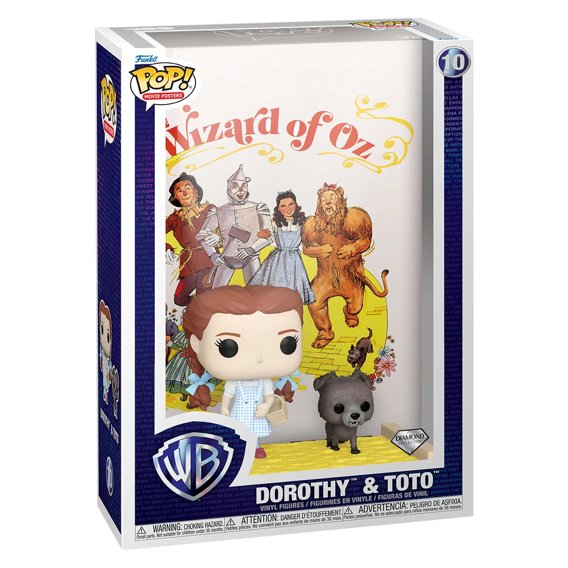 Wizard Of Oz: Pop! Vinyl Movie Poster Figure: Dorothy & Toto 3 Wizard Of Oz: Pop! Vinyl Movie Poster Figure: Dorothy & Toto