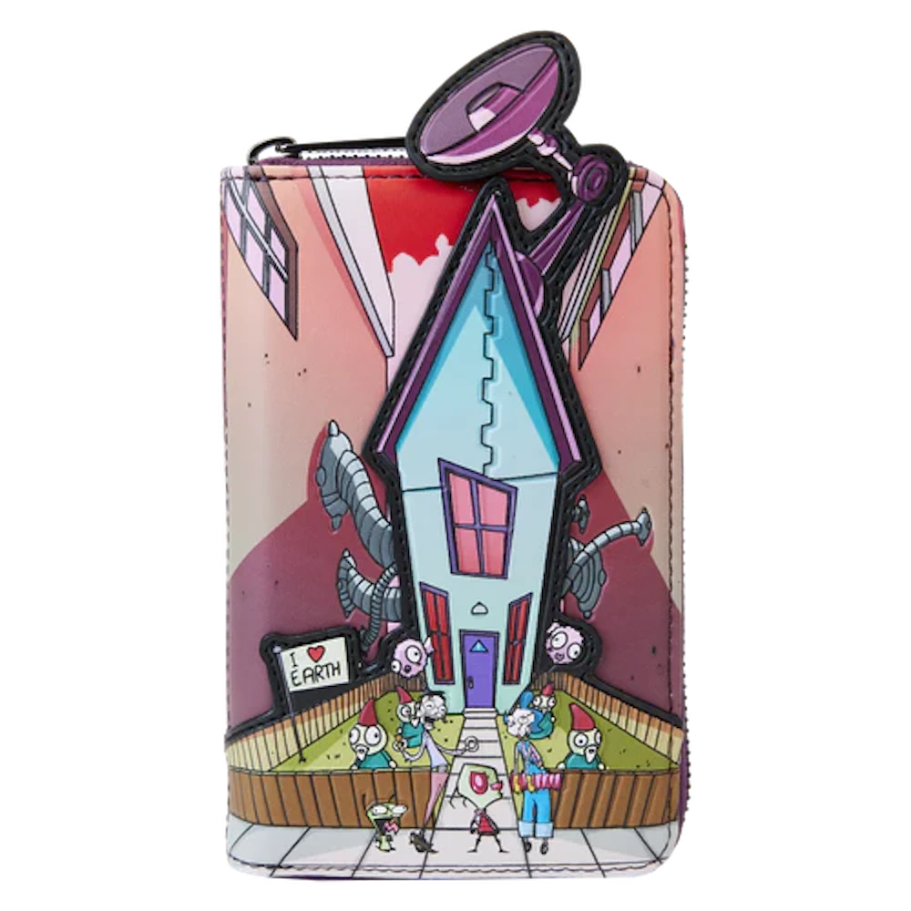Nickelodeon: Invader Zim: Loungefly Zip Around Wallet: Secret Lair 4 Nickelodeon: Invader Zim: Loungefly Zip Around Wallet: Secret Lair - Image 2