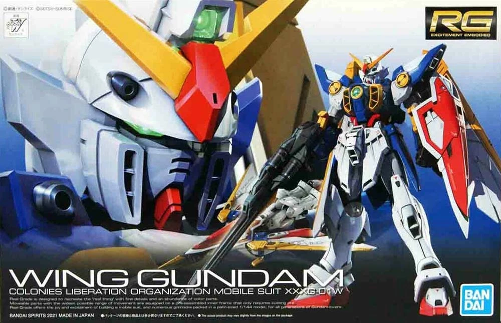 Gundam: RG 1/144 Scale Model Kit: XXXG-01W Wing Gundam 3 Gundam: RG 1/144 Scale Model Kit: XXXG-01W Wing Gundam