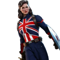 Marvel: What If...?: Hot Toys 1:6 Scale Action Figure: Captain Carter