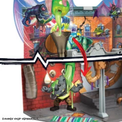 Teenage Mutant Ninja Turtles: Mutant Mayhem Sewer Lair Playset -Fashion Select Toys Store d1f46fa603b323d76a9a6cec8afb670b3a17