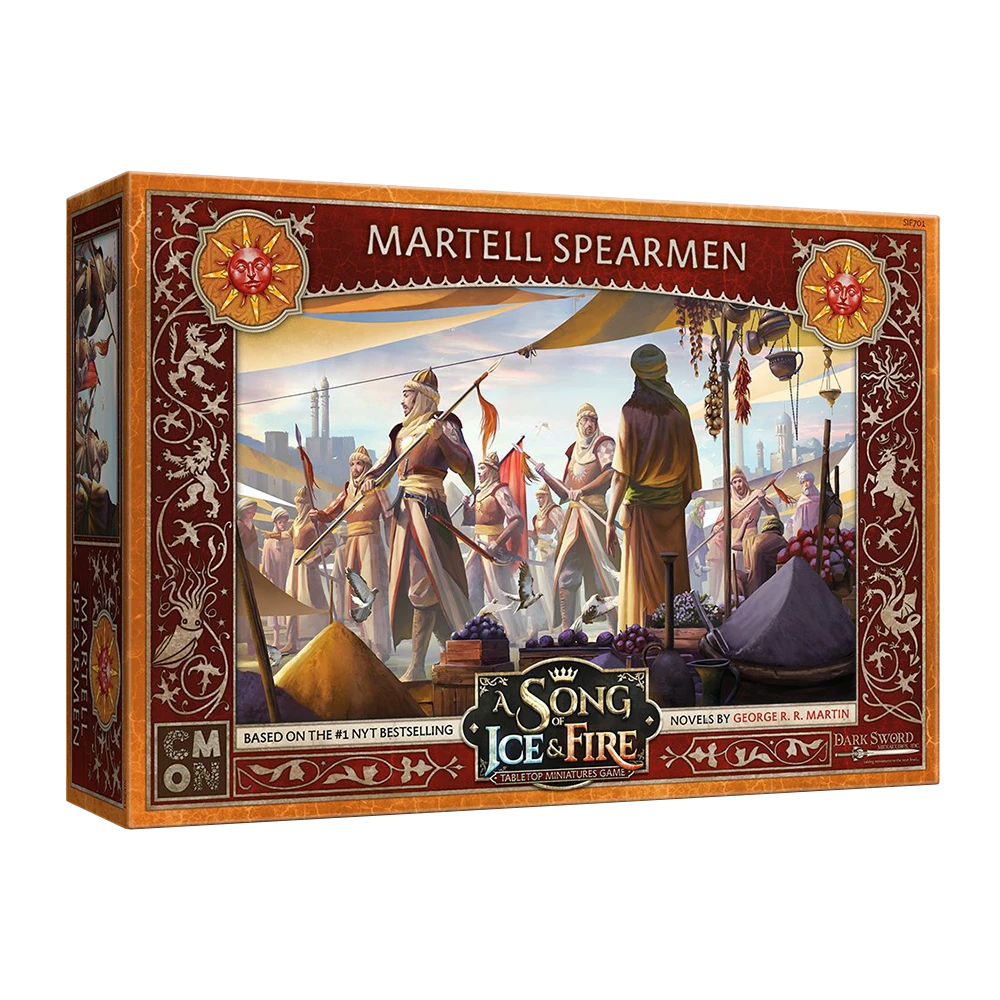 A Song Of Ice & Fire: Tabletop Miniatures Game: Martell Spearmen 4 A Song Of Ice & Fire: Tabletop Miniatures Game: Martell Spearmen - Image 2
