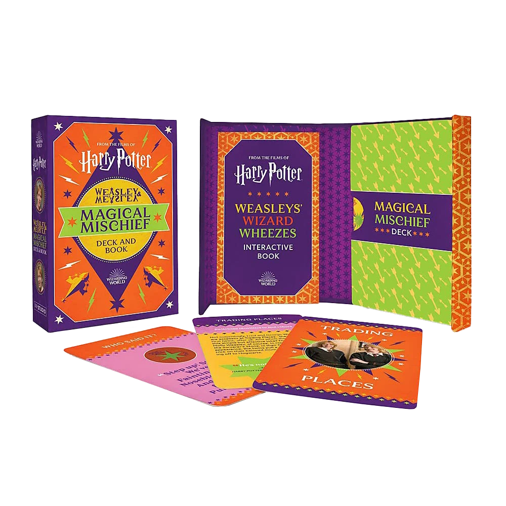 Harry Potter: Weasley & Weasley: Magical Mischief Deck & Book 3 Harry Potter: Weasley & Weasley: Magical Mischief Deck & Book