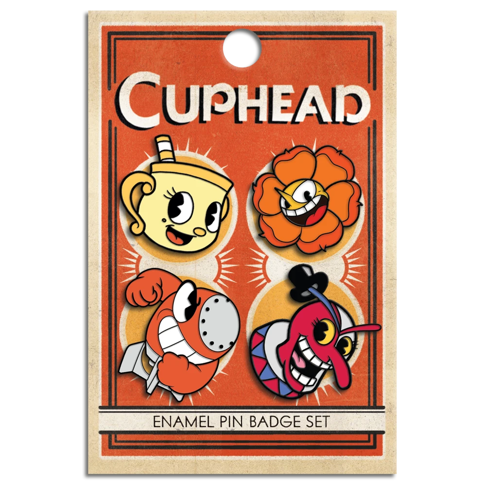 Cuphead: Enamel Pin Badge: Set II 3 Cuphead: Enamel Pin Badge: Set II
