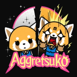 Aggretsuko: Women's Fit T-Shirt: Rock On!