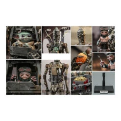 Star Wars: The Mandalorian: Hot Toys 1/6 Scale Action Figure: IG-12 -Fashion Select Toys Store d9ff065eb0368445d1518fde8c1daabb6460