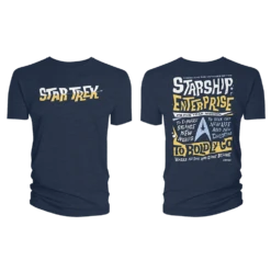 Star Trek: The Original Series: T-Shirt: These Are The Voyages