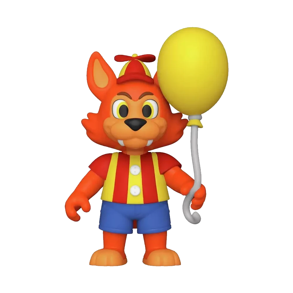 Five Nights At Freddy's: Security Breach: Action Figure: Balloon Foxy 4 Five Nights At Freddy's: Security Breach: Action Figure: Balloon Foxy - Image 2